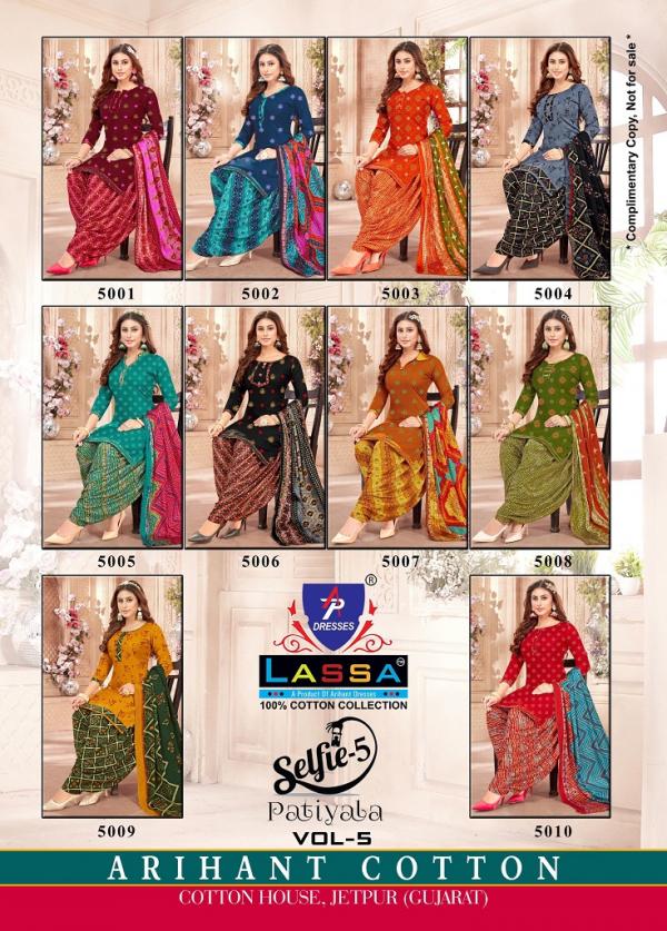 Arihant Lassa Selfie Patiyala Vol-5 – Dress Material